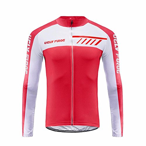 Uglyfrog Maillot Ciclismo De Hombre Primavera 2018 Manga Larga Ropa De Triatlon Cómodo Transpirables Ropa para Bici MZ11