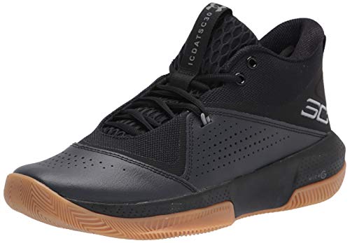 Under Armour 3023917-003_45,5, Zapatillas de Baloncesto Hombre, Black, 45.5 EU