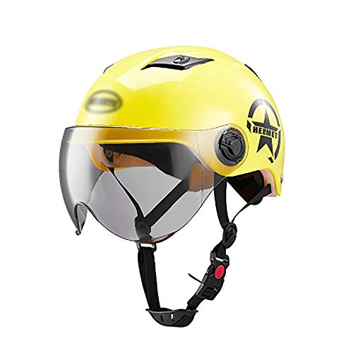 V1 Clothing CO Casco Semi-Motocicleta Casco Abierto Hombres Y Mujeres Retro Harley Motocicleta Casco Cruiser Machete Scooter Ciclomotor Bicicleta Jet Casco CertificacióN Dot, 54-62cm