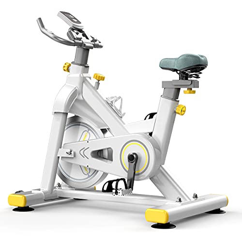 WOERD Spinning Bike Indoor Bicicletas Spinning Bicicleta Estatica Spinning Bicicleta Profesional para Uso Domestico con Monitor, Bicicleta Fitness hasta 150 Kg, Rueda de Inercia de 6kg