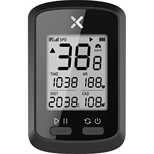 XOSS Ciclocomputador G+ GPS inalámbrico Velocímetro Impermeable Bicicleta de Carretera MTB Bicicleta Bluetooth Ant + con computadoras de Ciclismo de cadencia (G+)