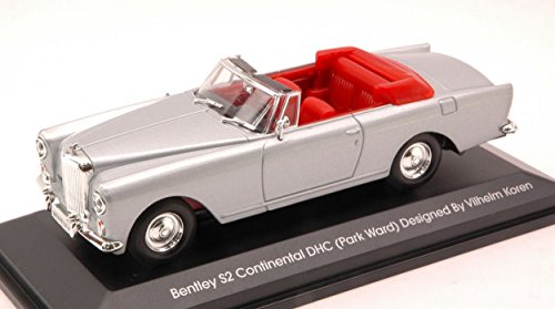 Yat Ming Model Compatible con Bentley S2 Continental 1960 Silver 1:43 DIECAST YM43214S