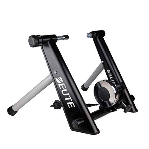 YourBooy Soporte magnético Plegable para Entrenador de Bicicleta, Plataforma de Entrenamiento de equitación, Entrenador de Bicicleta Turbo Trainer, Ejercicio, Marco estacionario,Negro