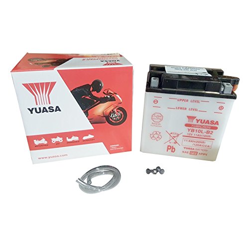 YUASA BATERIA YB10L-B2 abierto - sin ácido