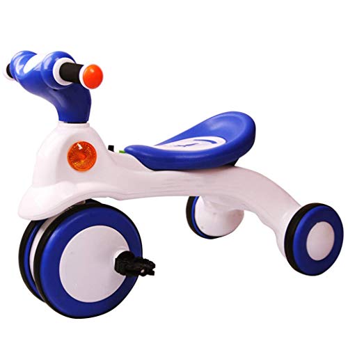 ZJZ Bicicleta de Equilibrio para bebé, para niños de 1 a 6 años, Bicicleta de 3 Ruedas sin Pedal con Asiento cómodo de Seguridad para niños y niñas, Regalo de cumpleaños