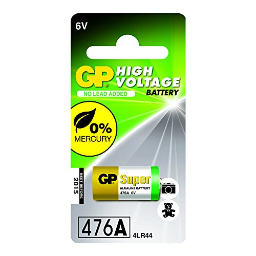 1x GP Foto Batterie 476A (PX28A), Blister 4LR44 6.0 v