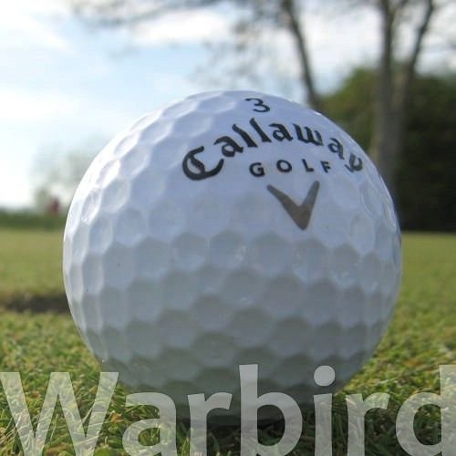 50 CALLAWAY WARBIRD PELOTAS DE GOLF RECUPERADAS/LAKE BALLS - CALIDAD AAA/AA (A/B GRADE) - EN BOLSA DE RED