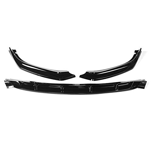 AIOFOGXC Divisor de Parachoques Delantero del Coche Difusor de Labios Kit de Cuerpo Spoiler Bumper Guard/Fit para BMW 5-Series G30 G31 G38 540i M Sport (Color : Glossy Black)