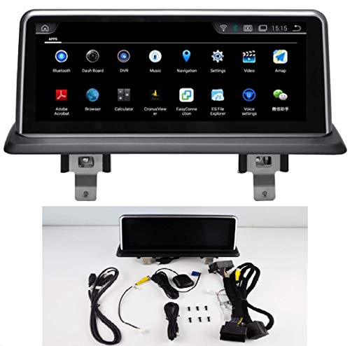 Android AUTORADIO KasAndroid 9.0 Compatible con BMW 1 Serie F20 F21 /2 Serie F23 Cabrio NBT 6 PIN/10.25" Pantalla 6 Core 2GB RAM 32GB ROM Car GPS Radio Coche, navegador 2011-2012-2013-2014-2015-2016