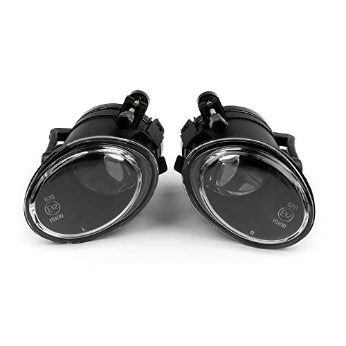 Artudatech Faros Antiniebla Coche, Par Luz Antiniebla Coche Luz de Niebla, Lámpara Antiniebla Fog Lights para B-M-W E46 M3 2001-2006, E39 M5 1999-2003