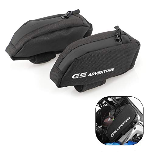 BarBaren Bolsas para Parabrisas de Motocicleta Bolsas de carenado Impermeables Bolsa de Almacenamiento de Parabrisas para B-M-W R1200GS LC '13'-20 R1200GS LC ADV '14'-20 R1250GS/ADV