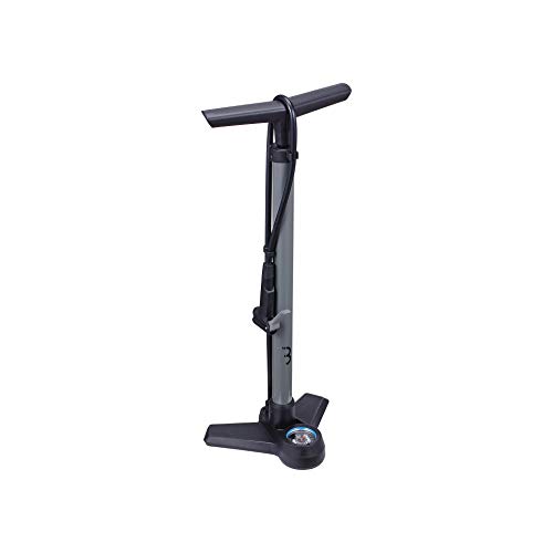 BBB Airboost BFP-21 Bomba Inflador de Pie para Bicicletas, Gris, Talla Única