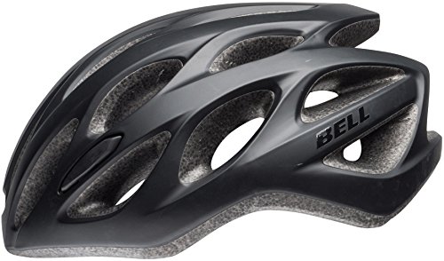 Bell Casco de Bicicleta Unisex Tracker R, Color Negro Mate, Talla única