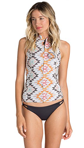 BILLABONG 2018 Ladies Salty Daze 2mm Long Sleeve Spring Shorty Black H42G08 Sizes- - Ladies 10