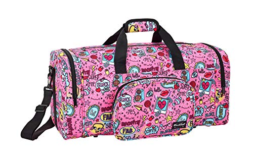 Blackfit8 "Fab" Oficial Bolsa de Deporte Deportivo Oficial 550x270x260mm, Rosa