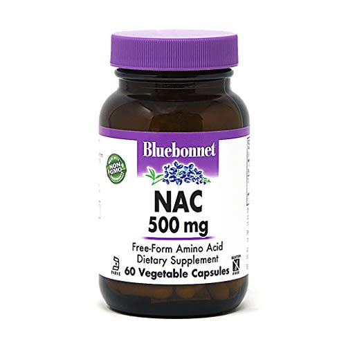 Bluebonnet Nutrition - mg DE 500 NAC. - 60Capsule(s) vegetal