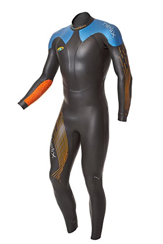 Blueseventy Helix - Neopreno para Hombre, Color Negro, Talla SM