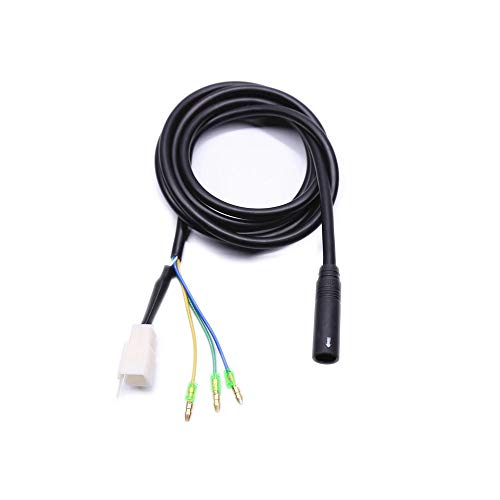 bmc-world | Cable de motor profesional, 160 cm, para controlador de 250 W, conector JST, cable de motor, bicicleta eléctrica, pedelec, bicicleta eléctrica.