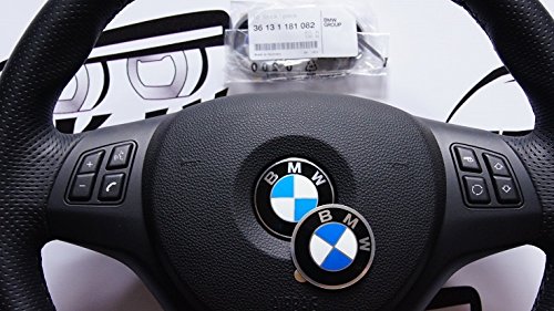 BMW genuino rueda tapa central sidras adhesivo 45 mm -, Precio para 1 sidras (36131181082)