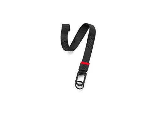 BMW M Lanyard 2020/21 - Llavero con cinta para colgar, color negro y rojo