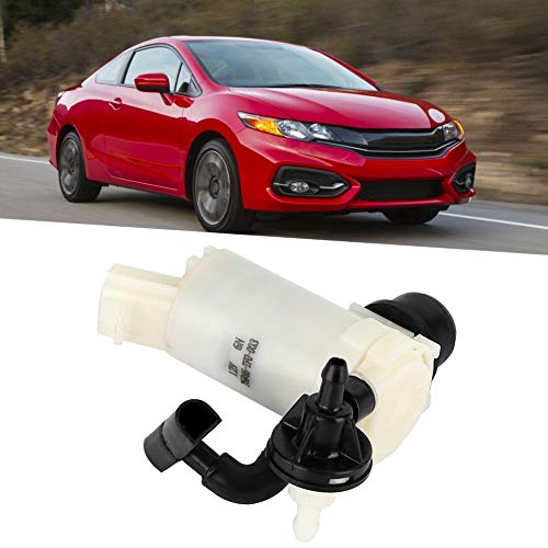 Bomba de la Arandela, Parabrisas del Parabrisas del Coche Bomba de Lavado Compatible con Honda CR-V/CIVIC/Odyssey/FIT 09-14 76846-TF0-003