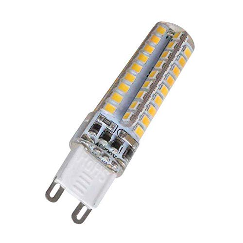 Bombilla G9, 72xSMD2835, 5W, 360&ordm, regulable, Blanco frío, Regulable