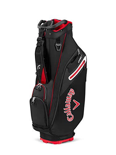 Callaway Org 7 2020 Bolsa Carrito Golf Adultos unisex, NEGRO/ROJO, UNICA