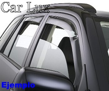 Car Lux AR03408 - Derivabrisas Deflectores de Aire Cortavientos de Ventanillas Coche Delanteros y Traseros para Serie 3 E91 Touring
