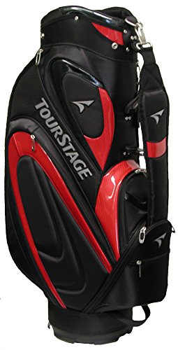 Días de Golf Bolsa de Golf Tour, Color Negro - Negro y Rojo, tamaño 42 x 28 x 95 cm, 90 Liter, Volumen Liters|90.0