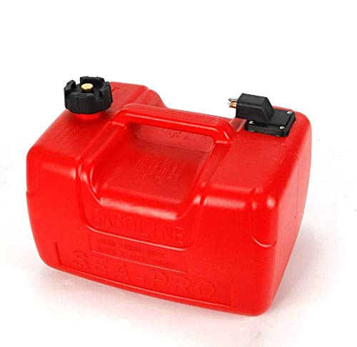 DIFU 12 L 3 Gallon Depósito de combustible de repuesto Bidón de gasolina exterior tanque con conector de combustible Depósito de barco nuevo