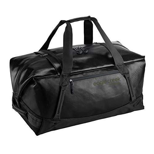 Eagle Creek Migrate - Mochila Convertible Impermeable a Bolsa de Lona, Negro Azabache (Negro) - EC0A3XVW281