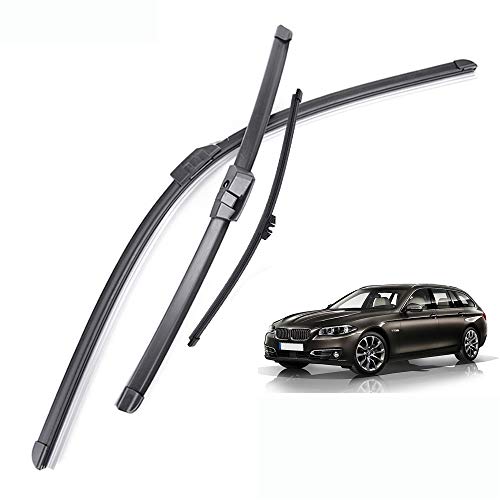 Escobillas de limpiaparabrisas, para BMW 5 Series F11 518d 520d 525d 530d 535d M550d Touring Ventana Trasera Delantera 2011 2012 2013 2014