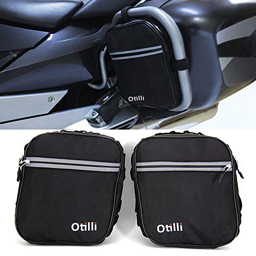 Felicey perfectamente Nuevas bolsas de barras de bloqueo de motocicletas para B.M.W R 1200 RT K 1600 GT/GTL R1200RT Bolsas de almacenamiento de la bolsa de marco Diseño elegante