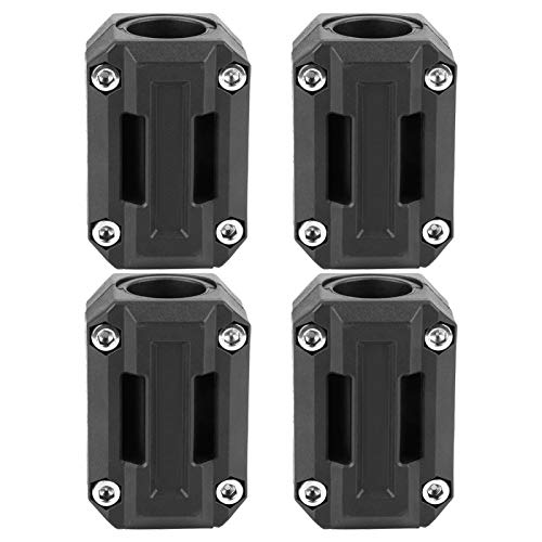 Fydun Bloques de protección de parachoques 2 pares de protectores de motor de motocicleta Decoración de protección de bloque de parachoques 22/25 / 28mm Ajuste para R1200GS R1150GS