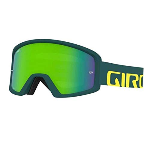 Giro Tazz MTB Casco de Bicicleta Dirt, Unisex Adulto, Verde y Amarillo, Talla única