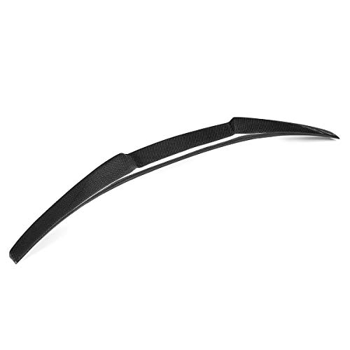 GLFDYC Auto Fibra de Carbon Alerón Trasero Spoiler, para BMW G30 520d 530i 540i V Type 2017-2018 Car Rear Trunk Techo Spoiler Lip, Universal Coche Maletero ala Cola Accesorios Nuevo Trim