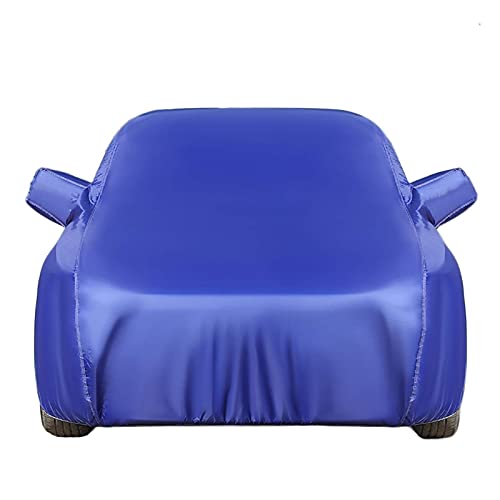 GYPPG Car Cover Car Cover Compatible with BMW 6 Series 630i Outdoor Full Exterior Cover Windproof Waterproof Scratch Resistant Breathable Auto Cover Car Tarpaulin (Color : Blue, Size : 630i M)