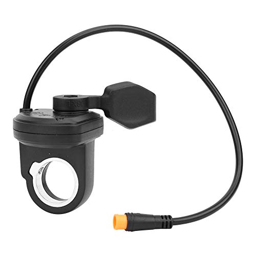 HERCHR Empuñadura de Control de Velocidad de Bicicleta eléctrica, Conector Impermeable de Control de Velocidad eléctrico Izquierdo 108X/L, Accesorios de Bicicleta eléctrica