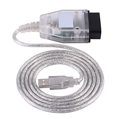 Herramienta de diagnóstico del coche, Cable de diagnóstico de K + DCAN OBD2 USB para B-M-W E Seriales