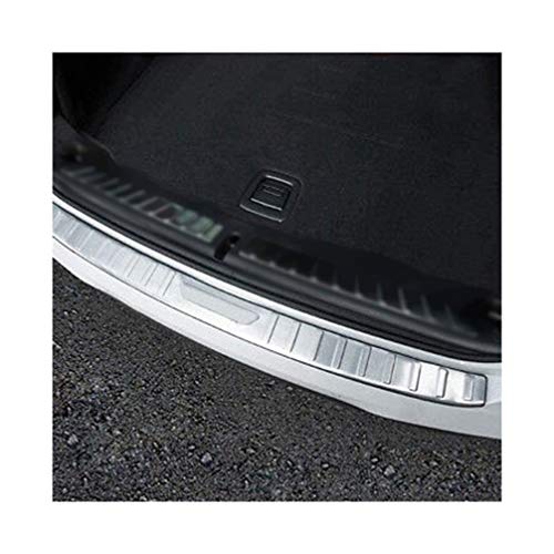 HTSM Protección Maletero Tronco Kick Plates Placa De Rodadura Sill Acero Inoxidable Coche Protector Trasero Protector De Parachoques Cubierta De Ajuste para BMW X3 G01 2018 2019