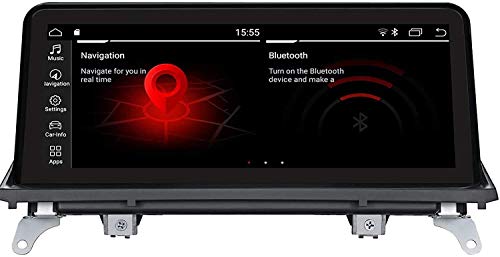 JALAL para BMW x5 x6 E70 E71 2011-2013 CIC Monitor de Pantalla de 10,25"Unidad de Audio Android 9,0 Navegación GPS Video Reproductor Multimedia estéreo