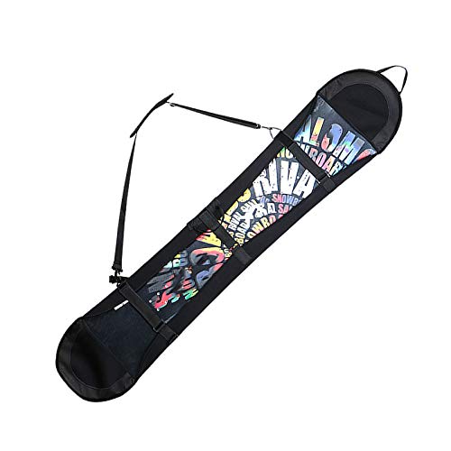 JFF Funda para Funda De Snowboard, Funda para Snowboard, para Viajes, Almacenamiento, Transporte, Protección, Maleta, Tela Elástica SBR, 160 Cm