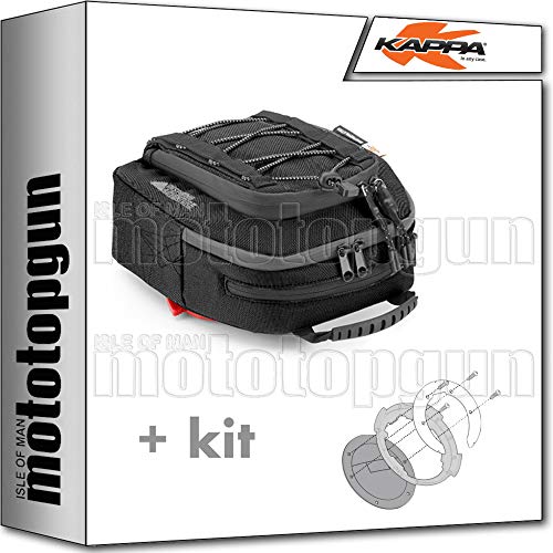 KAPPA BOLSA SOBREDEPOSITO RA320IGBK 4,5 LT TANKLOCK + ADAPTADOR COMPATIBLE CON BMW R 1200 GS 2007 07