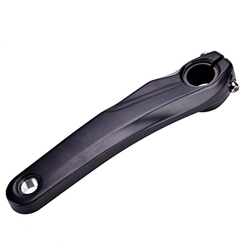 Keenso Bielas del Bici, Bielas Aleación de Aluminio para 590610 SLX XT XTR(Negro)