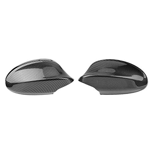 Kit de espejo lateral La Fibra De Carbono Automático De Coches Retrovisor Lateral Cubierta Del Espejo Casquillo Apto For BMW Serie 3 E90 Sedan 4D 2006-2008 Coche De Ángulo Muerto Cubierta Del Espejo E