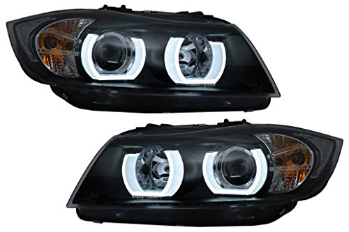 KITT HLBME90AB U-L E D 3D Faros Halógenos 03.2005-08.2008 Negro LHD