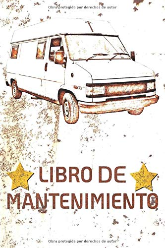 LIBRO DE MANTENIMIENTO: Talonario de servicio universal de chequera y folleto de mantenimiento con páginas prefabricadas.