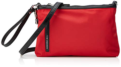 Mandarina Duck Hunter, Bolso Bandolera para Mujer, Rojo (Rosso/Mara Red), 10x21x28.5 cm (B x H x T)