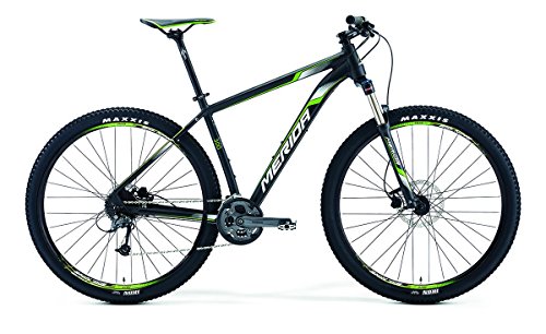 Merida Big.Nine 300 55 - Bicicleta de montaña (29", 74 cm), color negro y verde