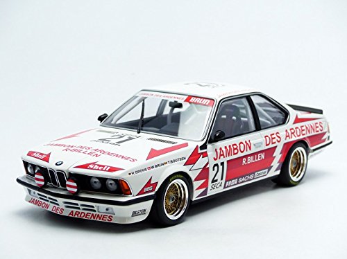 Minichamps BMW 635 CSI Brun Motorsport Grohs/Brun/Boutsen SPA 24h 1985" - Báscula 1:18